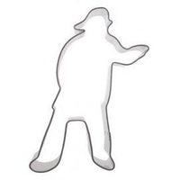 Fire Man 4.5" Cookie Cutter - Fireman Firemen