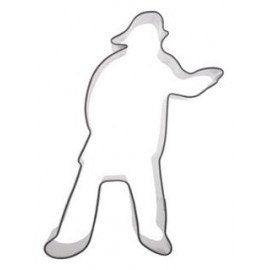 Fire Man 4.5" Cookie Cutter - Fireman Firemen