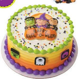 Happy Halloween Pop Top Set 2 pieces - Cake Plaque Pick Topper Give Thanks