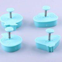 Angry Birds Plung Cutter 2" Cookie Cutter Set of 4