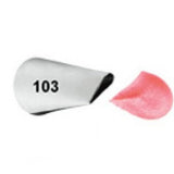 Decorating Tip #103 - Stainless Steel - Petal Cake Piping Royal Icing