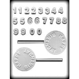 Happy Birthday Hard Candy & Chocolate Lollipop Mold (3 Designs / Sizes)