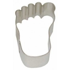 Left Foot 3.5" Cookie Cutter - Foot Toes Baby Shower It's A Boy Girl