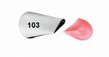 Decorating Tip #103 - Stainless Steel - Petal Cake Piping Royal Icing