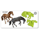 JEM 2 PC Wild Horses Cutter Set - Fondant Gumpaste Clay Crafts
