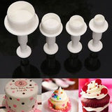 PME 3 PC Circle Plunger Cutter - Fondant Gumpaste Clay Crafts