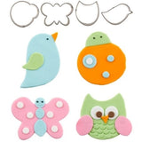 Flutter Friends 2.25" Cookie Cutter Set