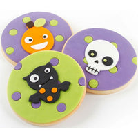 Halloween Cookie Cutter Set - Bat Ghost Skull Pumpkin (4 Piece Set) Fall Autumn