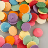 Rainbow 16 oz Clasen Confectionery Coating - Chocolate Melts 16 ounce bag Mixed Assortment 1 lb pound bag Disks