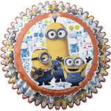 50 Minions Cupcake Liners Cups - 2" Despicable Me Pixar Baking