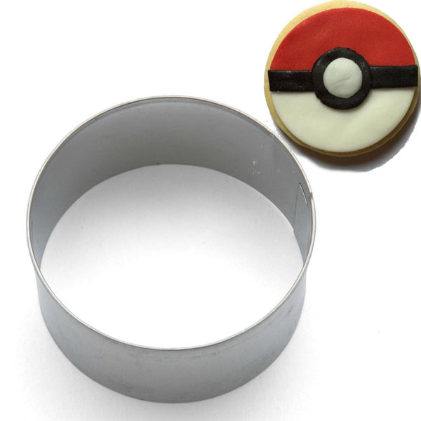 Pokeball 2.5" Cookie Cutter