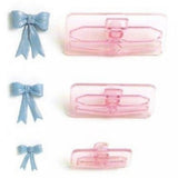 JEM 3 PC Small Bows Cutter - Fondant Gumpaste Clay Crafts