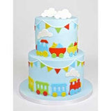 3 PC Set Easy Bunting Cutter Set - FMM Cookie Fondant Gumpaste Clay Crafts Cake Decorating Flags