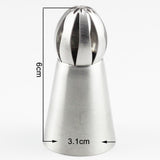 Speciality Piping Torch Tip Set - 13 Piece Icing Tip Stainless Steels Nozzles Pastry Bag