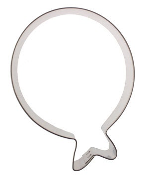 Balloon 3.25" Cookie Cutter