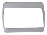 Rectangle 3.5" x 2.5" Cookie Cutter - Basic Shapes Youtube Logo Social Media