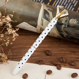 Crystal Top Pen - Black Ink - Diamond - Rose Gold, Silver, White, Rainbow, Pink, Polka Dots