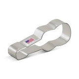 Guitar 4.5" Cookie Cutter - Music Staff Treble Electric Acoustic Metal Cake Decorating