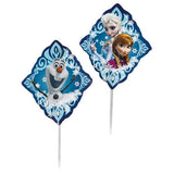 24 Frozen Cupcake Fun Pix - 3" Disney Elsa Anna Olaf