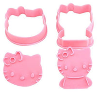 Hello Kitty Cutter 2 PC Set - Cookie Cutter Fondant Gumpaste Disney