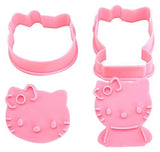 Hello Kitty Cutter 2 PC Set - Cookie Cutter Fondant Gumpaste Disney
