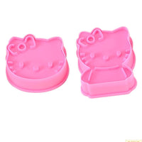 Hello Kitty Cutter 2 PC Set - Cookie Cutter Fondant Gumpaste Disney