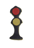 Railroad Signal 3.25" Cookie Cutter - X Rail Road Train Tracks Traffic