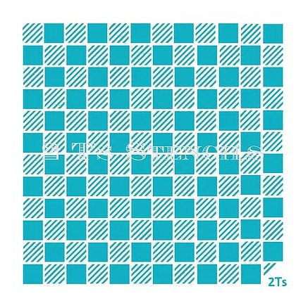 Buffalo Plaid Background Stencil