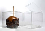 Clear Candy Apple Boxes 12ct