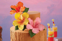 Hibiscus Gumpaste Flower Set of 3 (YOU CHOOSE COLORS)