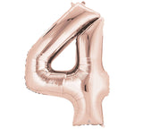 ROSE GOLD # Balloon - Number
