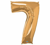 GOLD # Balloon - Number