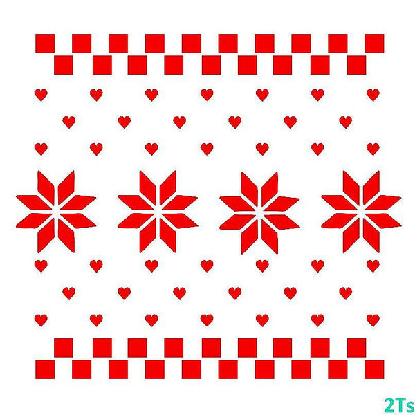 Ugly Sweater Stencil