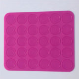 30 cavity Macaron Silicone Mat 38 mm - Macaroons Cookies Mold Baking Pastry Mat