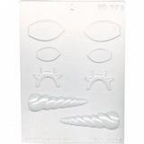 Unicorn with 3D Horn Chocolate Mold  FREE SHIPPING CUSA