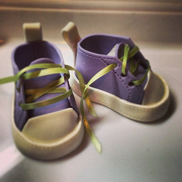 JEM 6 PC Baby SNEAKER Cutter - Fondant Gumpaste Clay Crafts