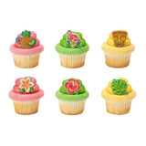 Polynesian Cupcake Ring TIKI