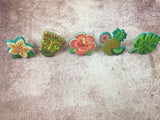 Polynesian Cupcake Ring TIKI
