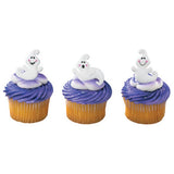 Friendly Ghost Cupcake Rings