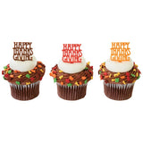 Happy Thanksgiving and Pumpkin Cupcake Picks