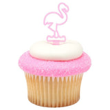 Flamingo Cupcake Pick's