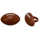 Football Cupcake Rings
