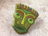Polynesian Cupcake Ring TIKI