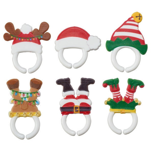 Whimsical Feet and Hat's Cupcake Ring's