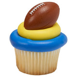 Football Cupcake Rings
