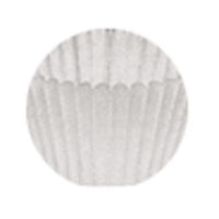 Cupcake/Candy Liners Bulk 100 ct White 7/8" Wall x 1 1/4" Base