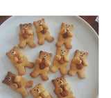 Teddy Bear 3 Pc Cookie Cutter Set