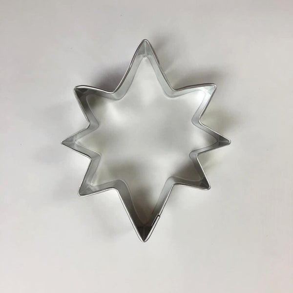 Star of Bethlehem 3.5" Cookie Cutter - Jesus Mary Xmas Christmas Winter Holidays Bulb Tree Cake Decorating