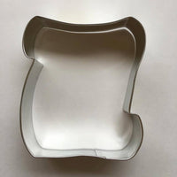 Scroll Plaque 3.5" Cookie Cutter - Graduation