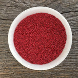 Red Non-Pareils Sprinkles 2 oz 4 oz 6 oz Rainbow Beads , Gluten Free Cupcake Ice Cream Sprinkles Nonpareils